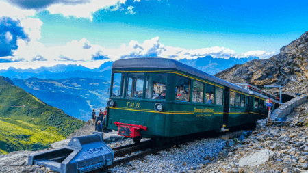 Gare Nid d'Aigle du tramway du Mont-Blanc, Saint-Gervais-les-Bains, département de la Haute-Savoie, France (c) CC BY-SA 4_0, Zairon via Wikimedia Commons