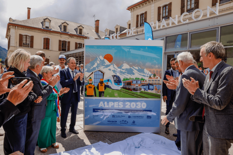 A' la gare de Briançon, le 6 mai 2026 c) Région Sud Guillaume Ruoppolo