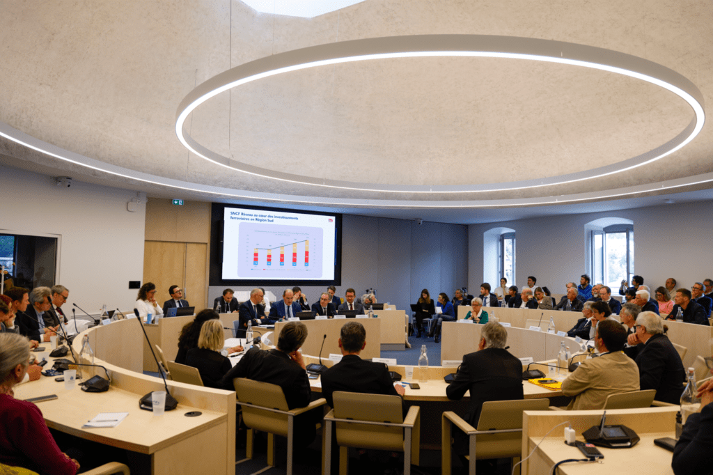 La présentation du dossier à Briançon, le 6 mai 2026 (c) Région Sud Guillaume Ruoppolo