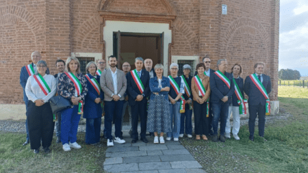 Sul torrente Chisola nasce un nuovo Contratto di Fiume La sottoscrizione del contratto di fiume Chisola (c) Ufficio Stampa Città Metropolitana di Torino