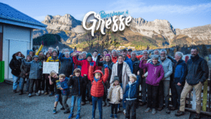 L'image d'accueil du site de Bienvenue à Gresse-en-Vercors