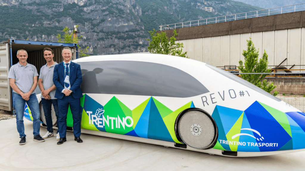 Presentazione prototipo di taxi ferroviario autonomo, foto di Motion Studio