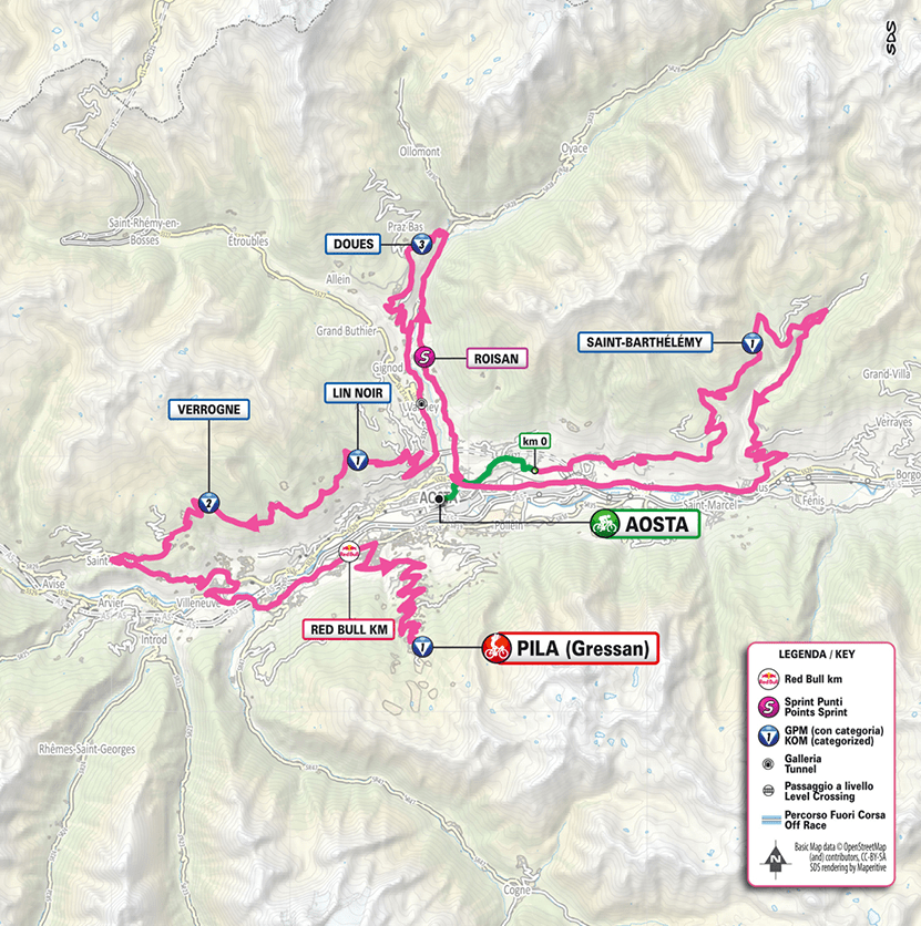 Giro aosta