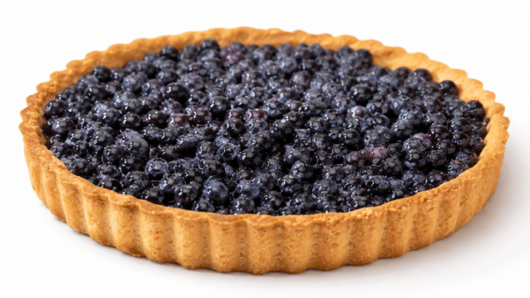 La Tarte aux myrtilles, les Alpes françaises dans une tarte riche en saveurs La Torta ai mirtilli, la Tarte aux myrtilles (c) Nos Alpes IA