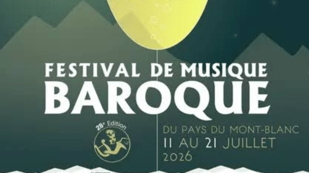 Festival de musique baroque 2026, extrait du flyer