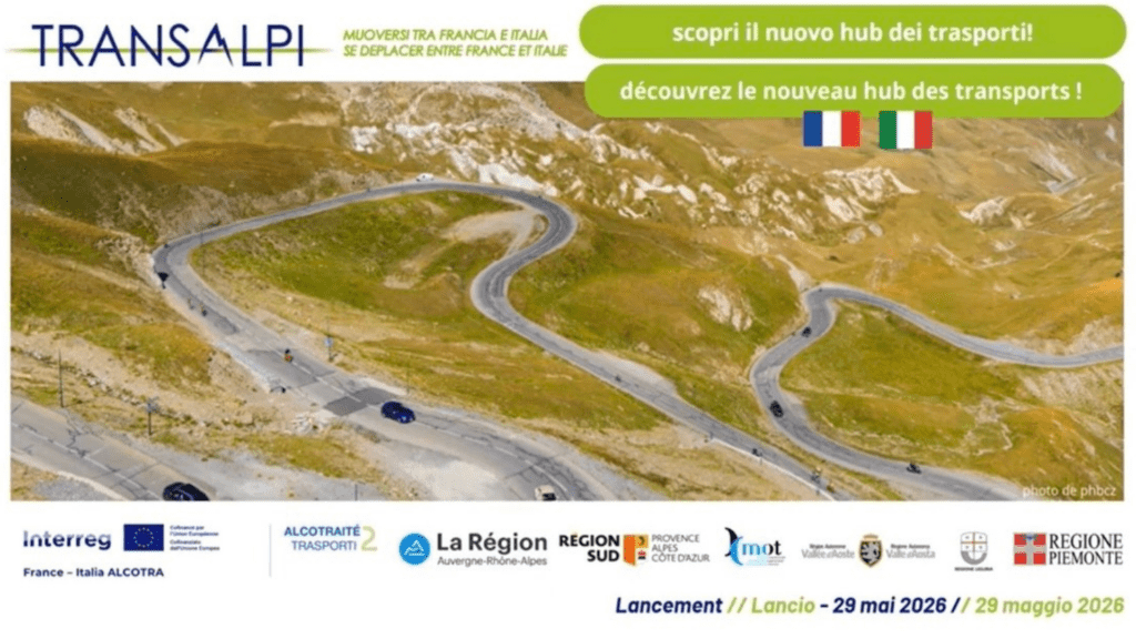 “TransAlpi”, il portale della frontiera italo-francese per la mobilità La piattaforma “TransAlpi”, La plateforme « TransAlpi » (c) LinkedIn TransAlpi