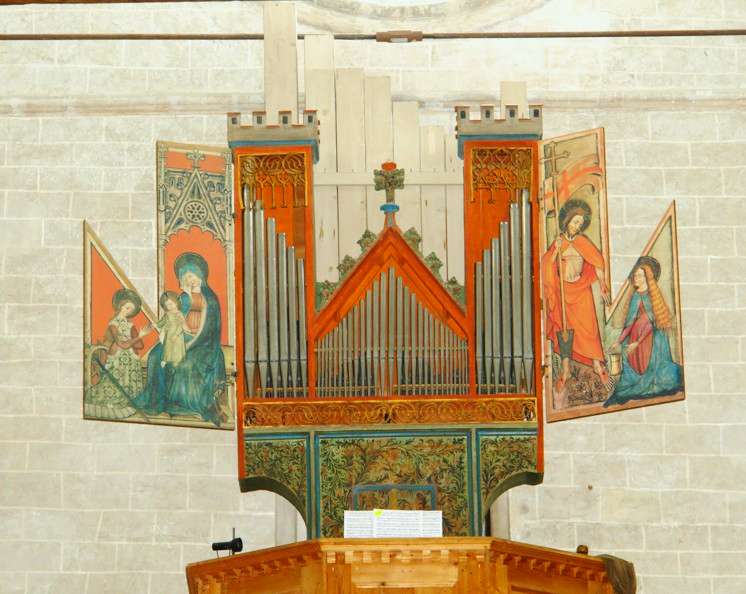 Le pale dell’organo (c) CC BY-SA 2.0, Frinck51, Wikimedia Commons