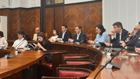 Imprese e innovazione, incontri tra Francia e Italia nel contesto del vertice di Cannes L'incontro tra IREFI e rappresentanti del ministero italiano MIMIT il 10 giugno 2026 (c) IREFI