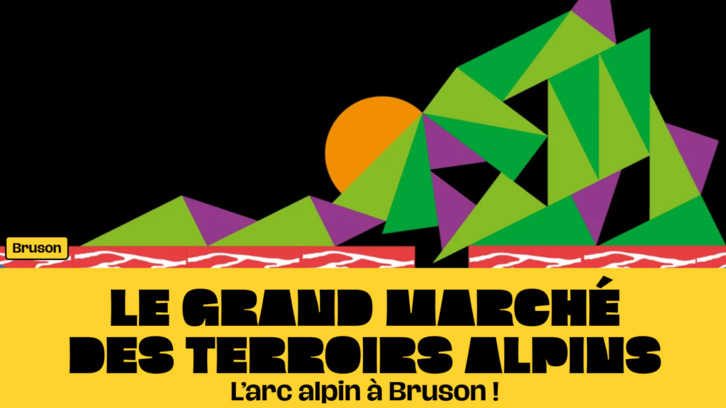L'affiche du Grand Marché des Terroirs Alpins