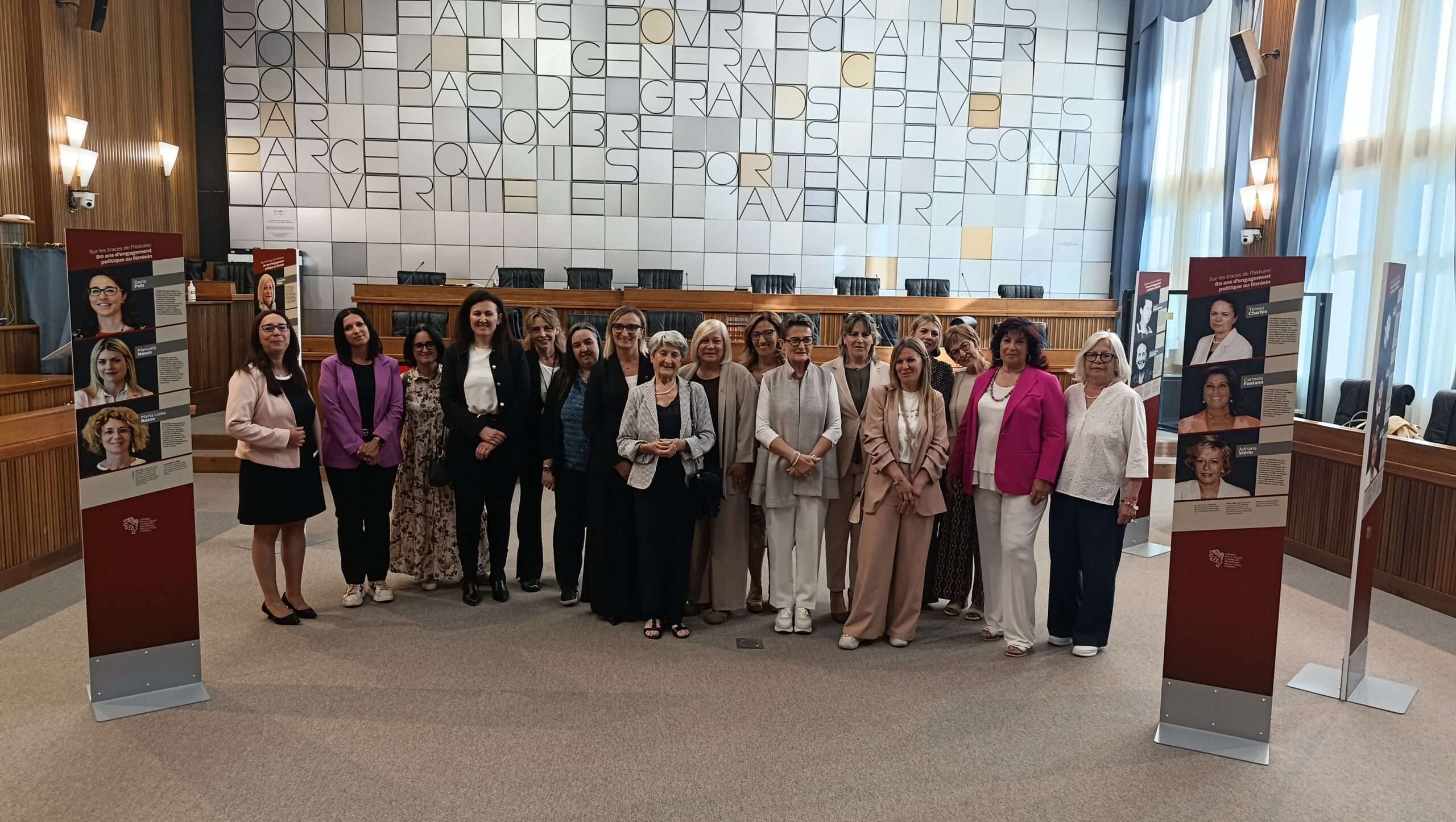 Conseil régional de la Vallée d&rsquo;Aoste : le rôle des femmes, 80 ans d&rsquo;engagement politique au féminin