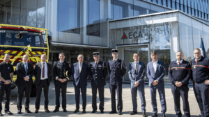 Signature de la convention de partenariat de formation des sapeurs-pompiers, 22 avril 2026, Lausanne - ECA Vaud