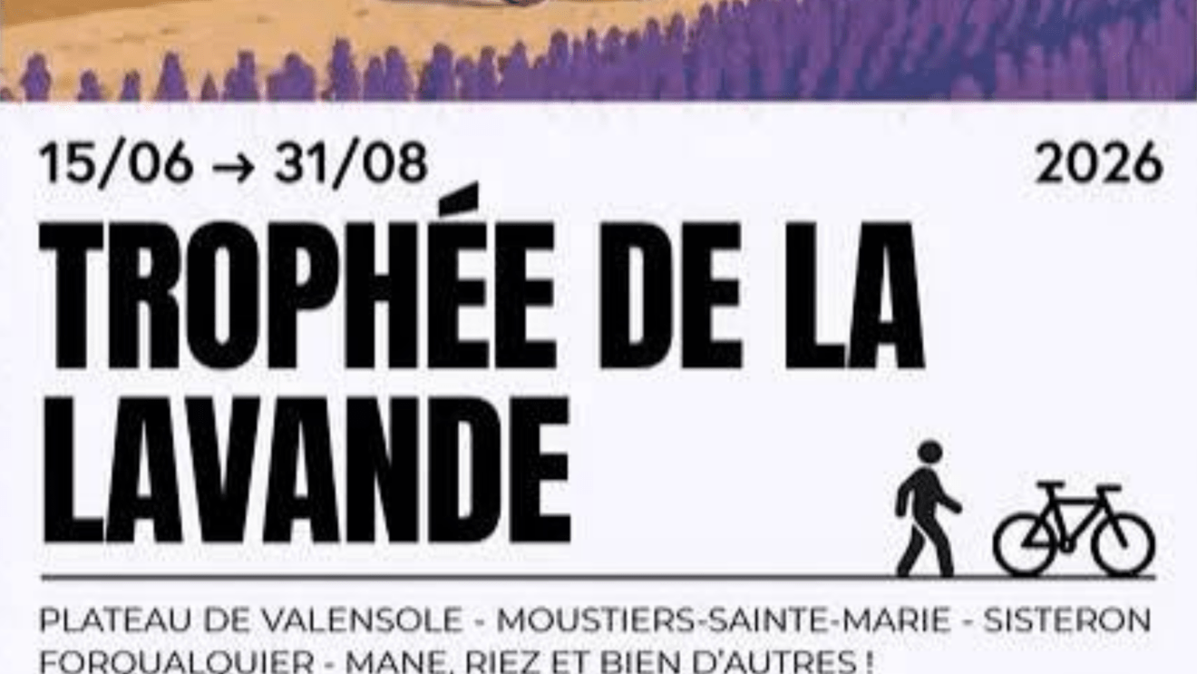Affiche du trophée de la lavande 2026 (c) Provence Alpes Côte d'Azur tourisme
