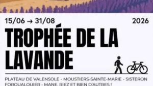 Affiche du trophée de la lavande 2026 (c) Provence Alpes Côte d'Azur tourisme