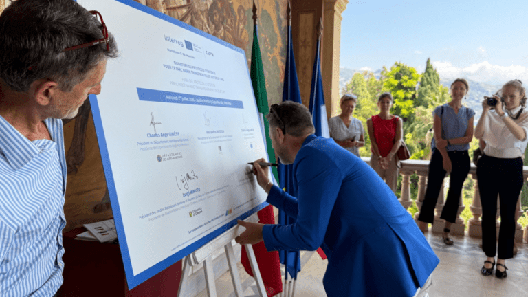 Firma del protocollo d'intessa (c) Regione Liguria