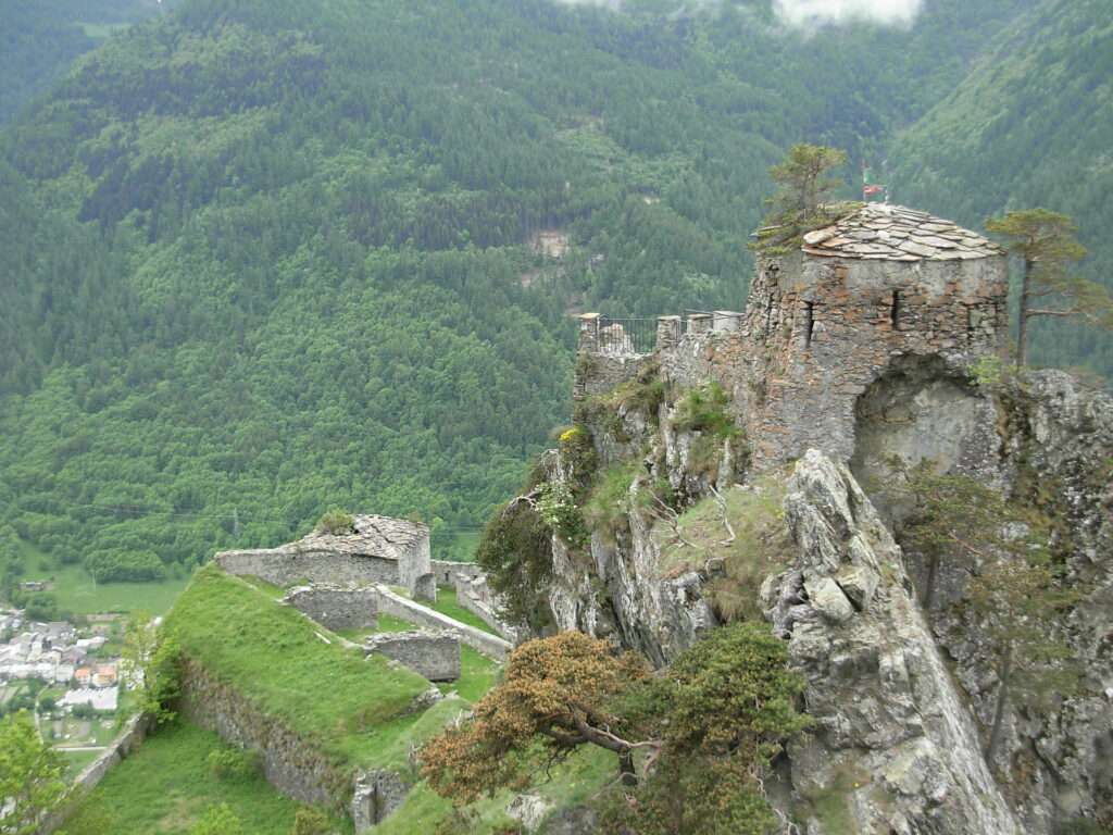 Uno dei punti panoramici, la Gritta del Diavolo (c) CC BY-SA 4.0, Sylvain05, Wikimedia Commons