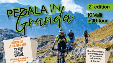 In Alta Valle Maira, Pedala in Granda 2026 tra panorami e cultura occitana Pedala in Granda 2026, estratto dalla locandina