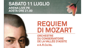 Requiem di Mozart 11 luglio 2026 ad Aosta