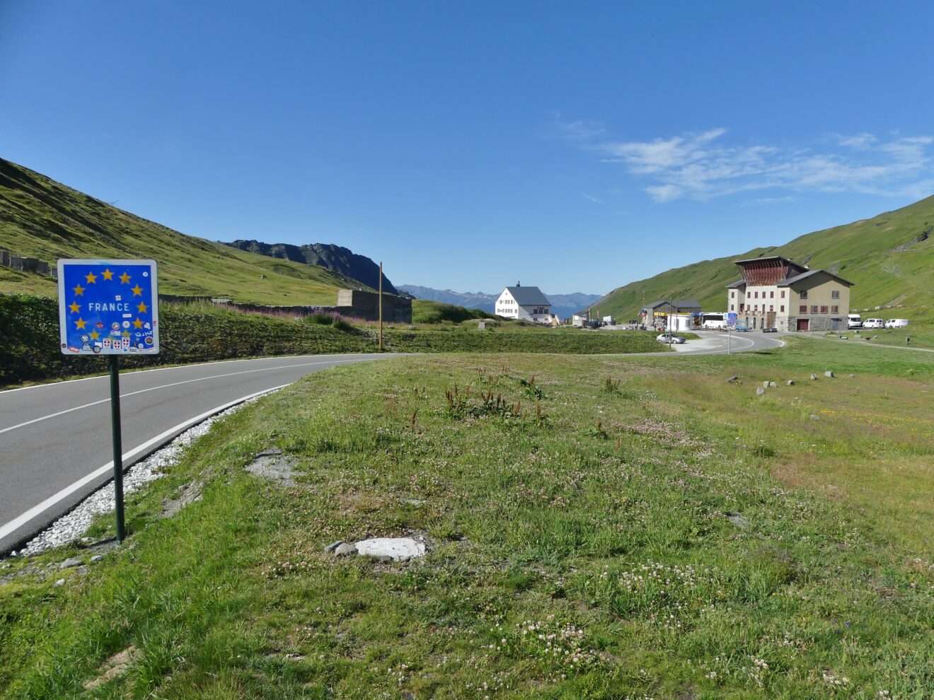 Arrivée en France au Col du Petit Saint Bernard (août 2019) (c) Florian Pépellin, Wikimedia, CC-BY-SA 4.0