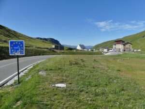 Arrivée en France au Col du Petit Saint Bernard (août 2019) (c) Florian Pépellin, Wikimedia, CC-BY-SA 4.0