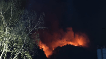L’état d’urgence incendie est déclaré dans tout le Piémont Emergenza incendi in Piemonte, Émergence incendies dans le Piémont (c) ARPA Piemonte
