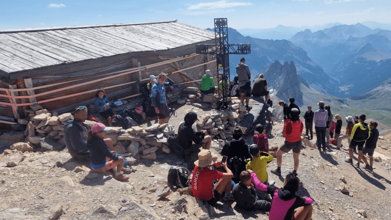 La Chapelle du Mont Thabor, à l'occasion du pélerinage du 16 juillet 1016 (c) Nos Alpes Agnès Dijaux