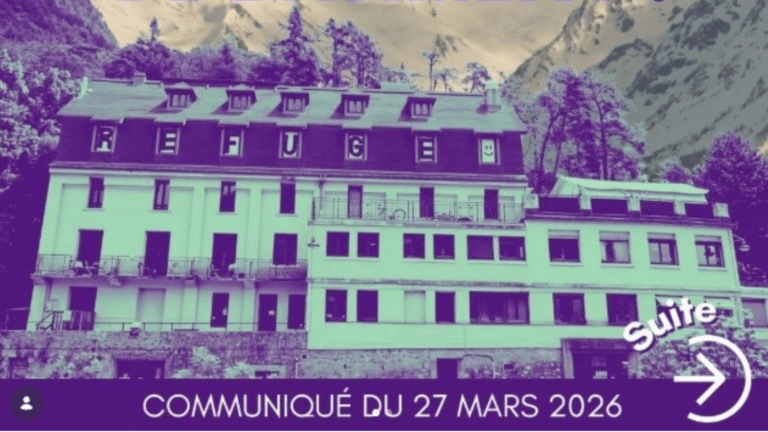 Briançon, il Refuge solidaire chiude e riapre: nove anni sulla rotta alpina dei migranti Un extrait d'une image d'un communiqué de Refuge solidaire en mars