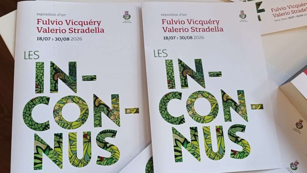 La locandina della mostra Inconnus, Saint Oyen (c) Nos Alpes Enrico Martial