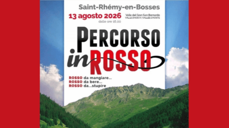 « Percorso in Rosso 2026 », saveurs valdôtaines dans la vallée du Grand-Saint-Bernard La locandina di Percorso in rosso