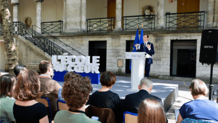 Édouard Geffray, ministre de l’Éducation nationale, présente mardi 25 août 2026 les grandes lignes de l'année scolaire (c) Ministère de l'éducation nationale
