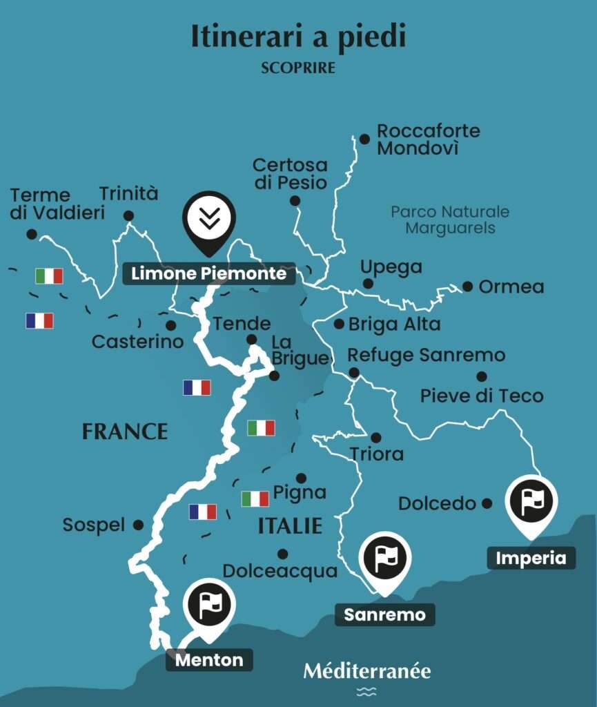 Gli itinerari escursionistici (c) RivierALP