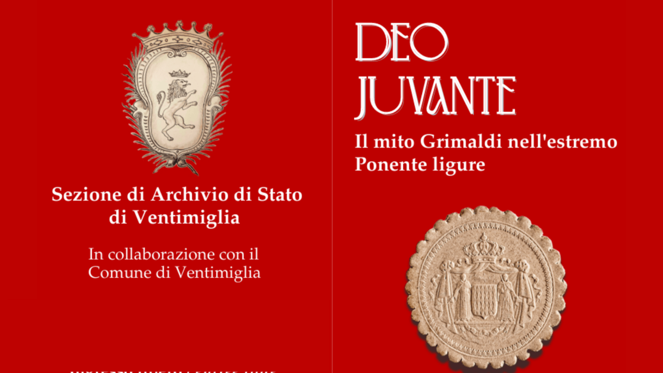 Il flyer della mostra di Ventimiglia
