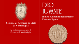 Il flyer della mostra di Ventimiglia