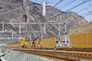 Les travaux à Saint Jean de Maurienne en 2026 (c) TELT