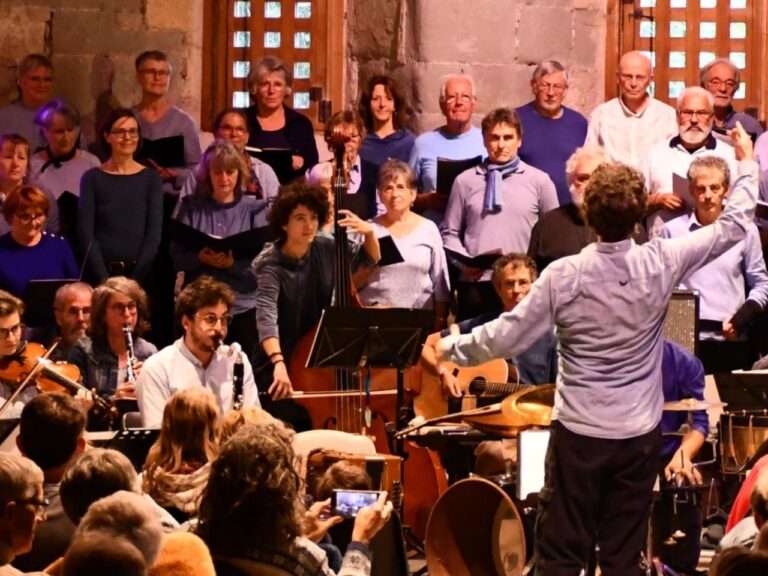 Un détail de la formation Vent Novel (C) Fédération Musicale de Savoie