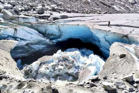 Tra 2025 e 2026 i ghiacciai svizzeri hanno perso il 5% del loro volume La situazione dei ghiaccia svizzeri, La situation des glaciers suisses (c) Matthias Hutt, area stampa GLAMOS