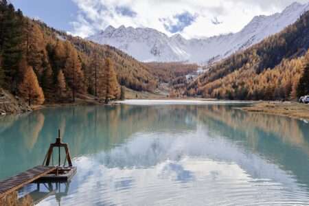 Il Lago dell’Orceyrette, Le Lac de l’Orceyrette (c) CC0, Louis Barret, Wikimedia Commons