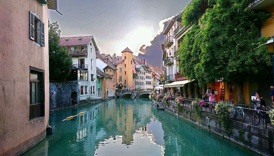 Annecy, la “Venezia delle Alpi”, Annecy, la « Venise des Alpes » (c) CC BY-SA 3.0, Tiia Monto, Wikimedia Commons